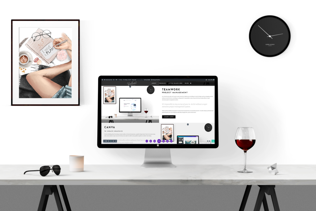 Divi Builder Mockup by Virtual Career Girl