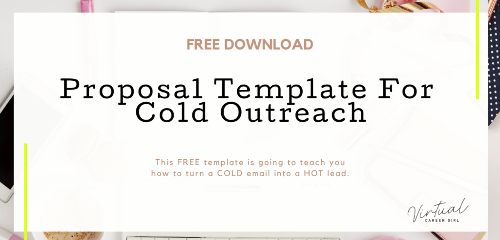Cold Email Proposal by Virtual Career Girl